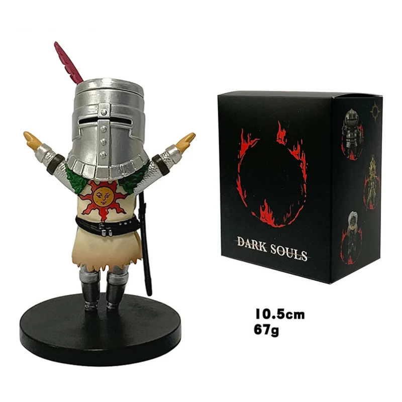 Dark Souls Artorias The Abysswalker Onion Knights Solaire of Astora Fire Keeper Figure Collectible Model Toys Birthday  Decor