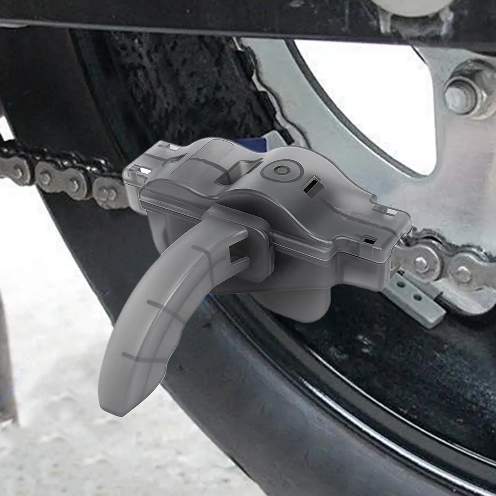 

Motorcycle Chain Brush Chain Washer Tool Motorcycle Bicycles Bike Gear Care Maintenance Scrubber Tool Brush Washer for Bicycle