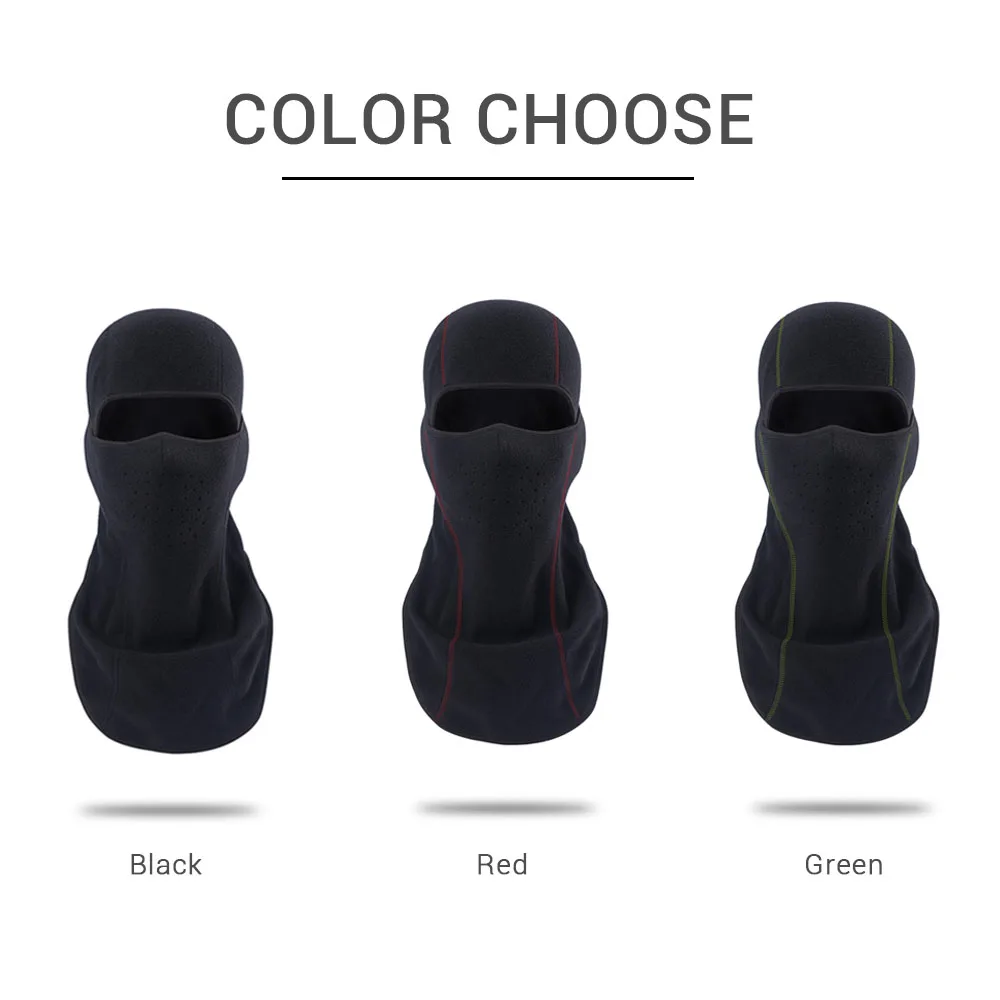 Herobiker máscara facial para motocicleta, xale, outono inverno, lã térmica, máscara protetora facial, balaclava, à prova de vento, ciclismo, cachecol de esqui