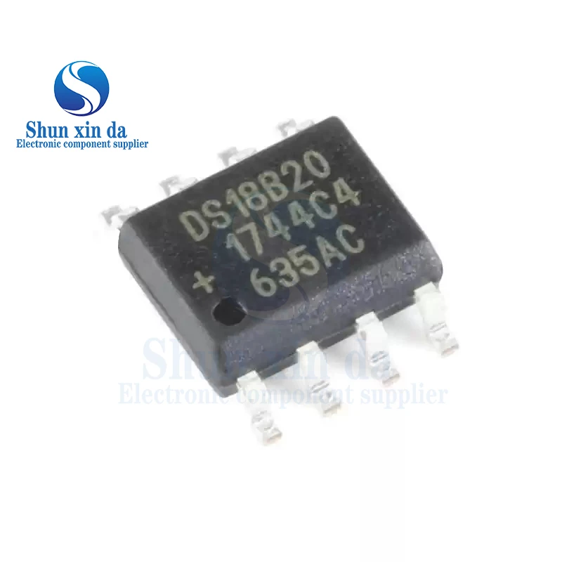 5PCS DS18B20 18B20 TO92 SOP8 MSOP-8 DS18B20+ DS18B20Z DS18B20U +T&R DIP SMD Programmable Digital Thermometer Temperature sensor