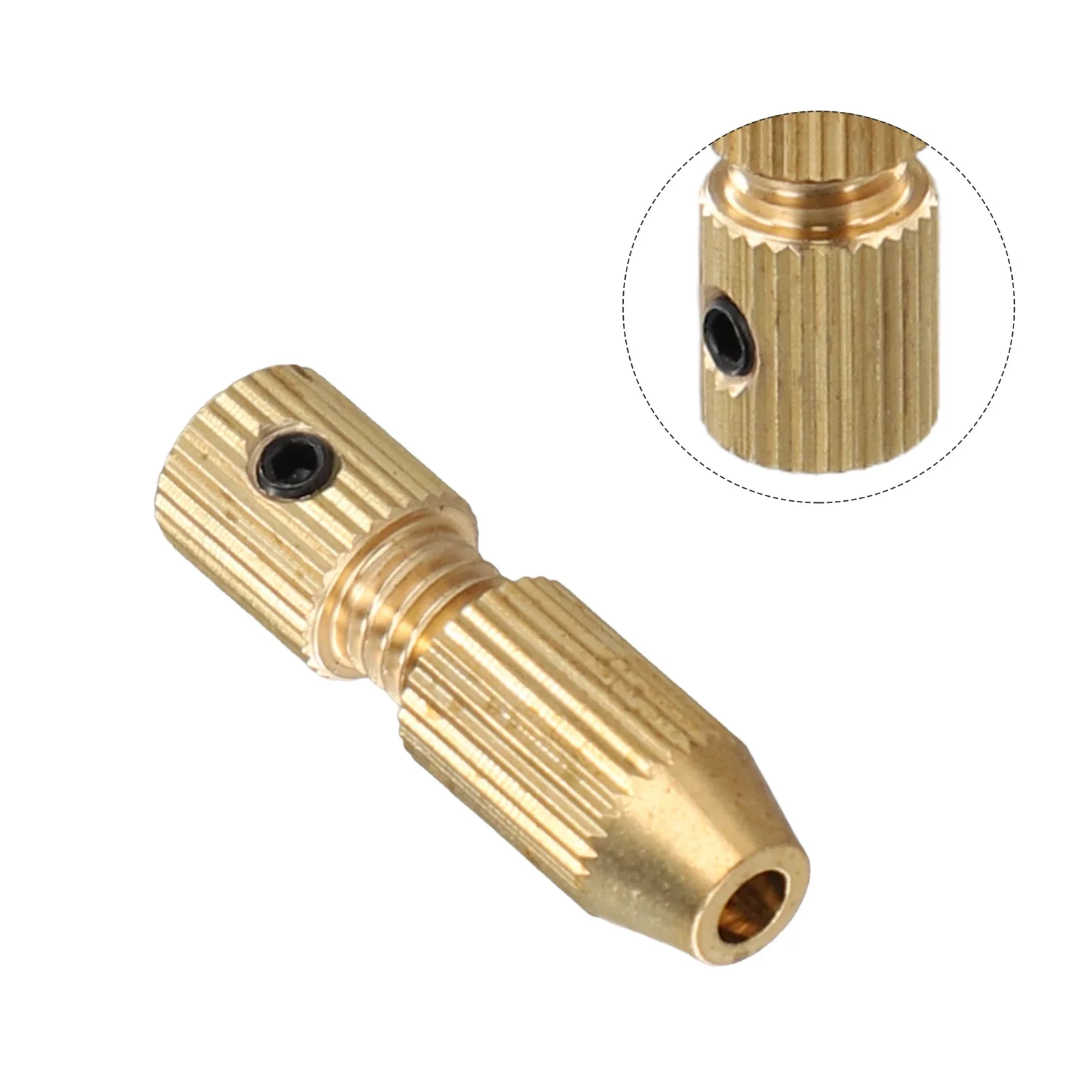 

2.0mm Electric Brass Drill Bit Chuck Electric Motor Shaft Clamp Small Collet Adapter Fixture DrillChuck Power Tool Accessories