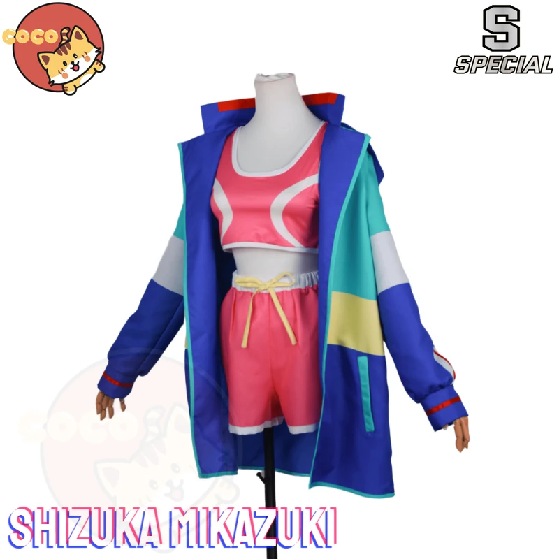 Shizuka Mikazuki Cosplay Costume Zom 100 Bucket List of The Dead Shizuka Mikazuki Cosplay Costume + Cosplay Wig CoCos-S