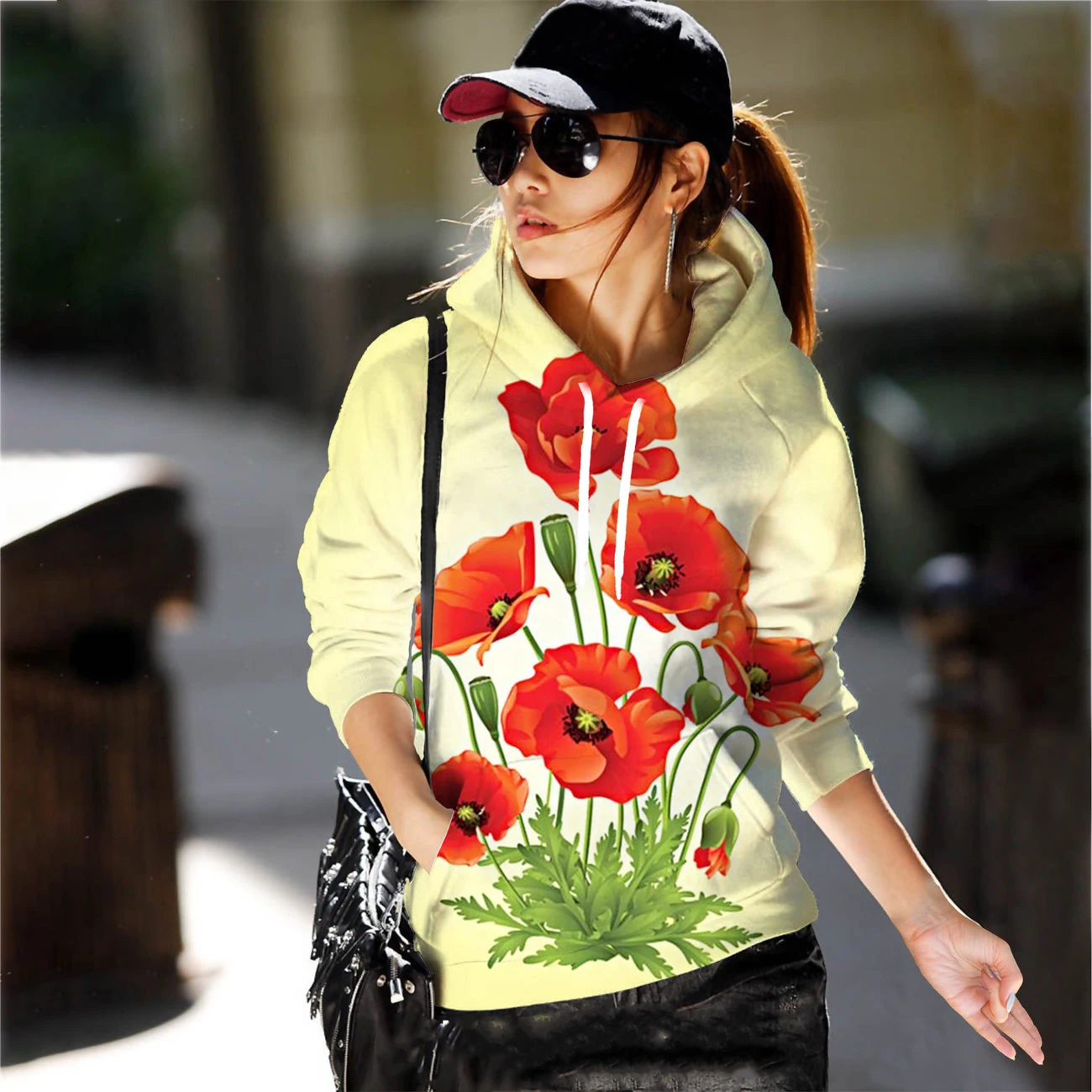 Autumn Butterfly Flower 3D Print Hoodies Men Women Fashion Casual Sweatshirts Oversized Hoodie Pullovers Tracksuit Clothing image 6