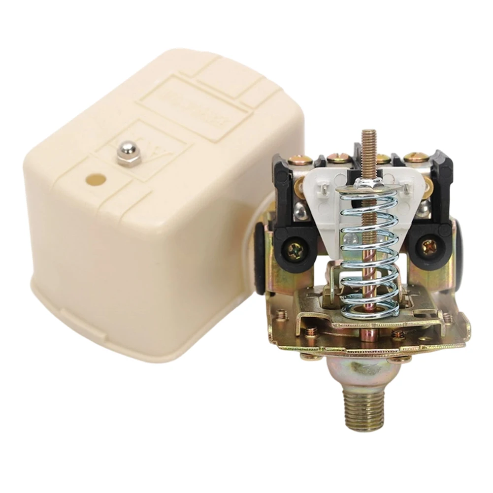 Pressure Control Device with Mounted Gauge and Regulating Valve for Towerless Water Supply and Pump Applications