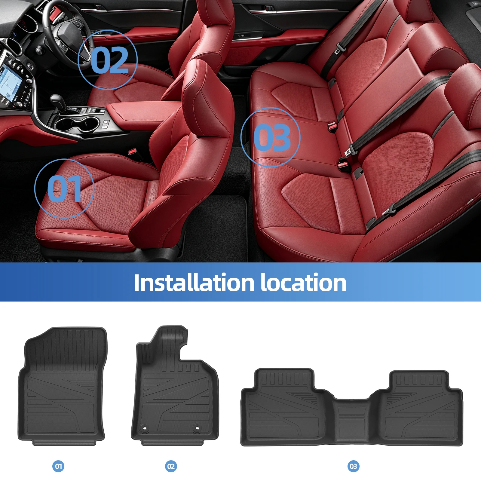 LUCKEASY Rechtslenker für Toyo – Car Floor Mat Bewertung und Preis