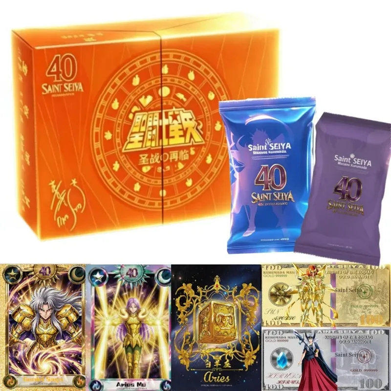 genuine-saint-seiya-40th-anniversary-special-commemorative-edition-card-box-japanese-anime-card-gold-saints-shining-card-gift