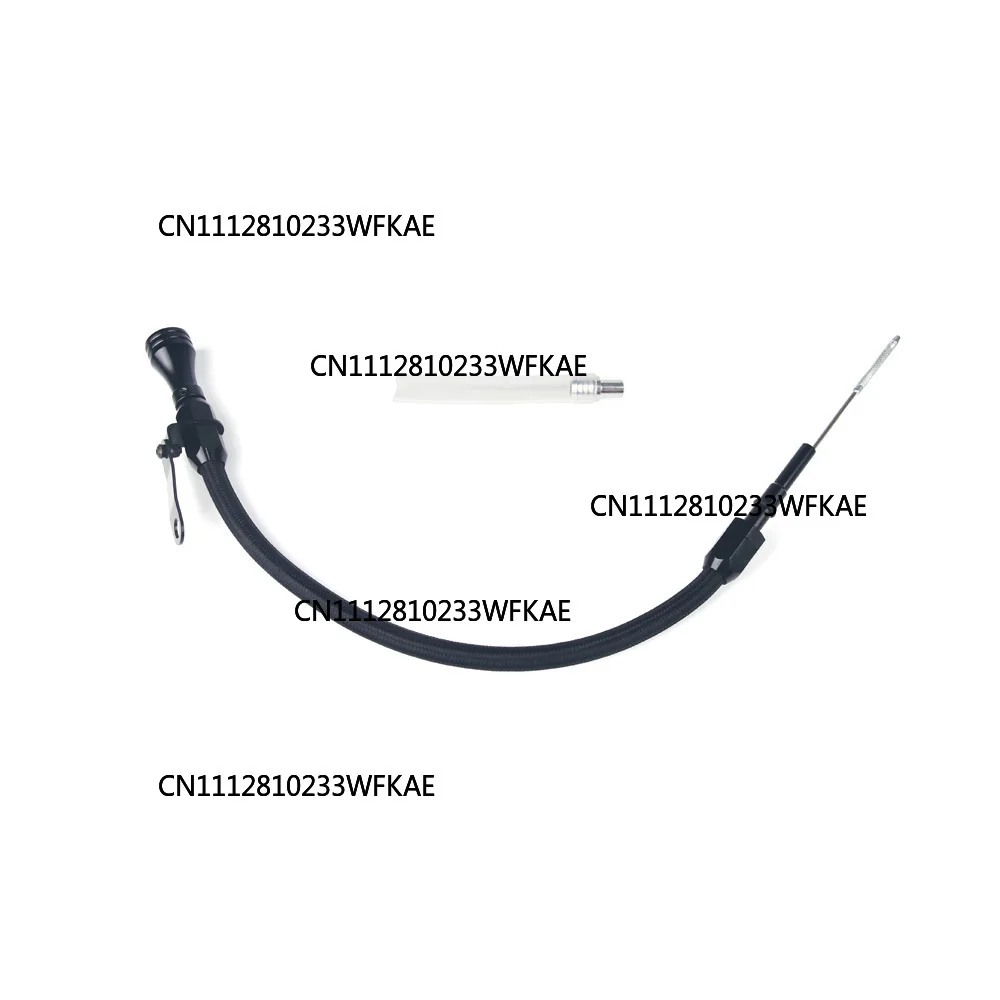Flexible Oil Dipstick Black Housing Compatible With LS Truck Engines LSX LS1 LS2 LS6 4.8L 5.7L 6.0L 6.2L