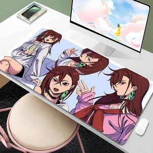 Maus -Pad -Büro PC Gamer Schrank Keyboard Teppich Ayase Momo Takakura Ken Seiko Mousepad Dandadan Kawaii Anime Girl 8 Hauptverkaufs -Momo -Teppiche - №5