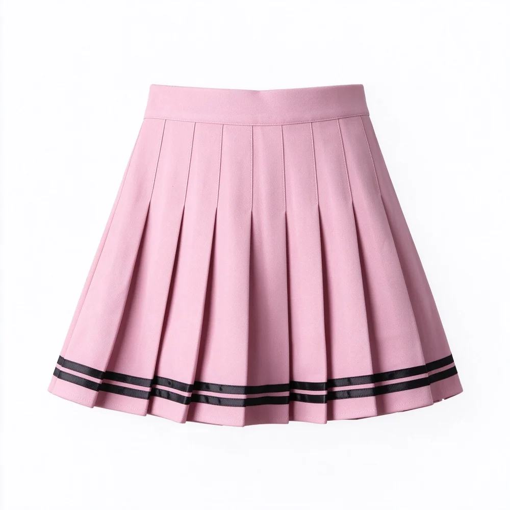 JK Style Pleated Skirt Women High Waist Patchwork Harajuku Vintage Korean Gothic Punk Black Mini Skirt A Line Streetwear