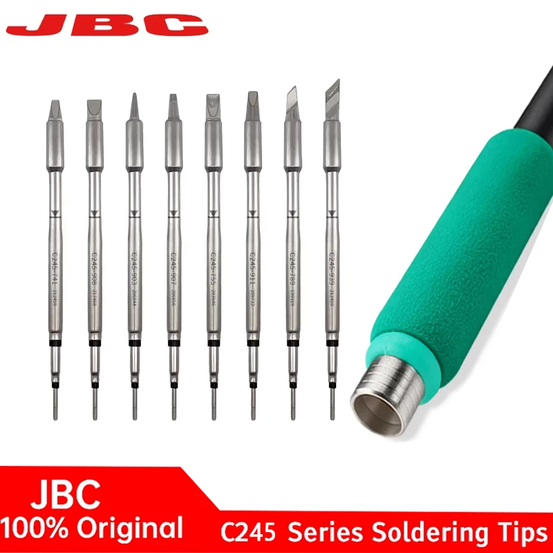 

Original JBC C245 Soldering Iron Tips 741H 903H 907H 908H 911H 939H Universal T245 Handle Repair Tool