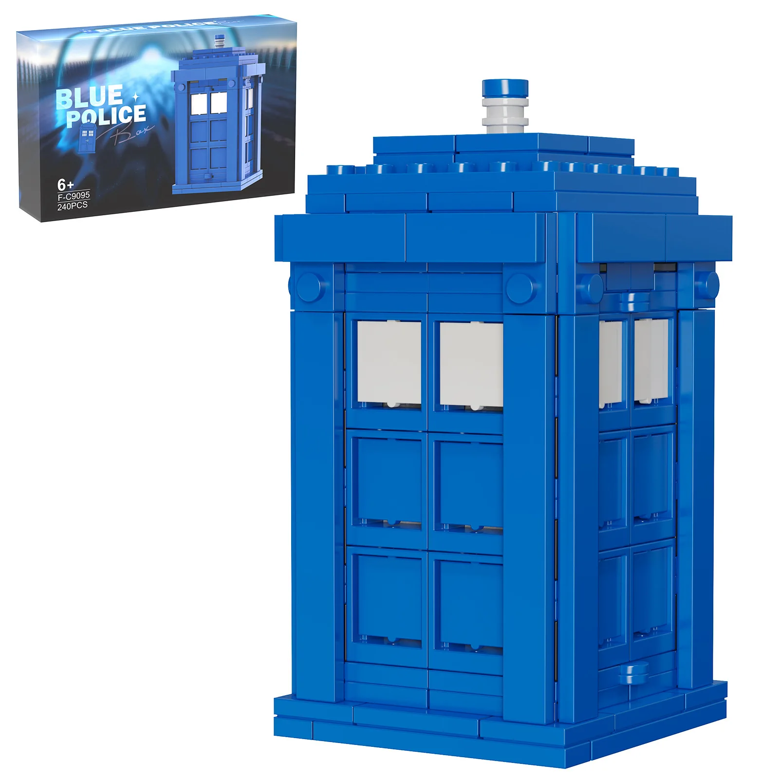 Daleked Door Openable Phone Police Booth First Doctor 4TH 11TH 13TH DOCTOR Figure Brickheadz Building Block Set Brick Model Toy