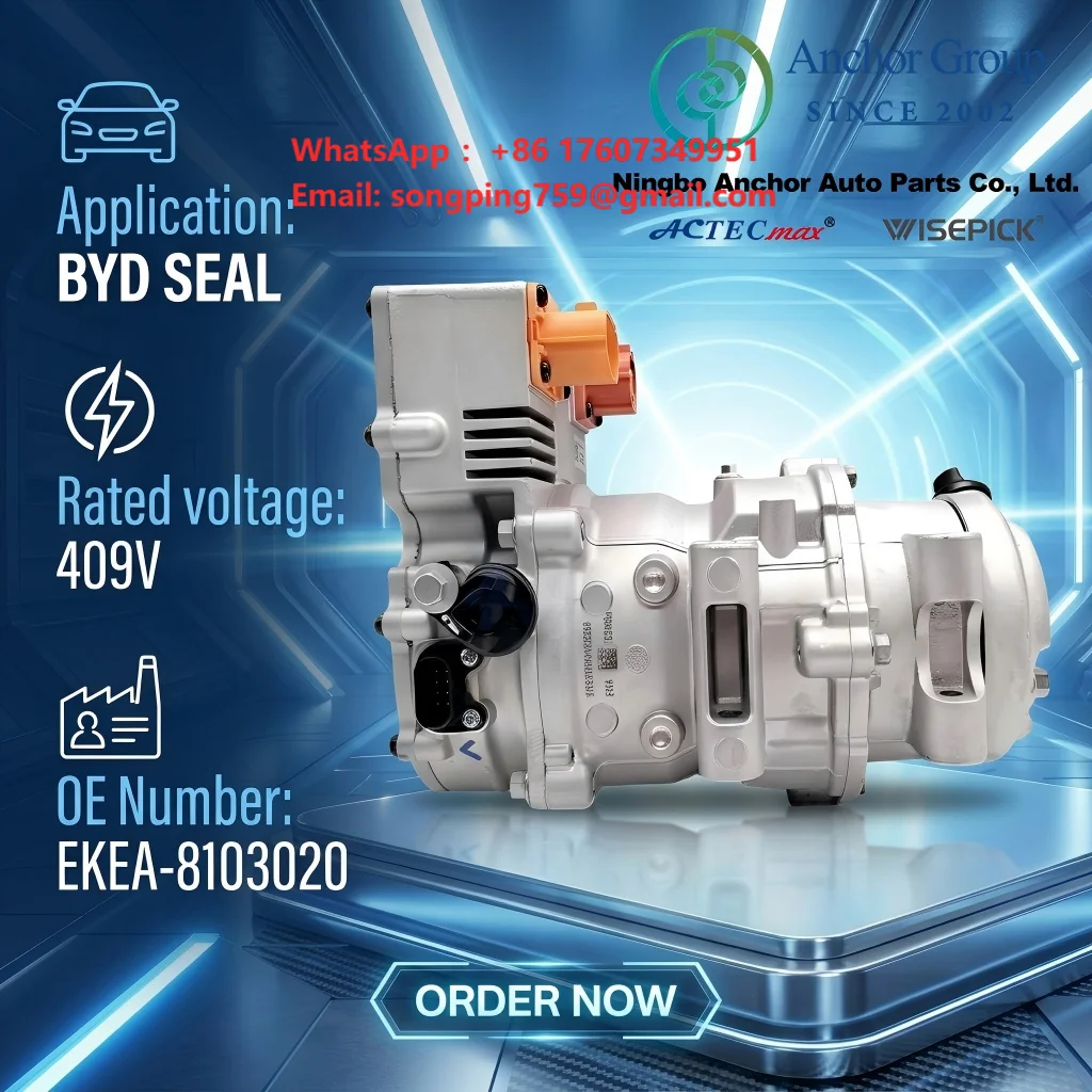 CAN Control AC.100.6685 Electric Air Conditioner Scroll Compressor for BYD SEAL 409V Compressor Electric EV Car OE EKEA-8103020