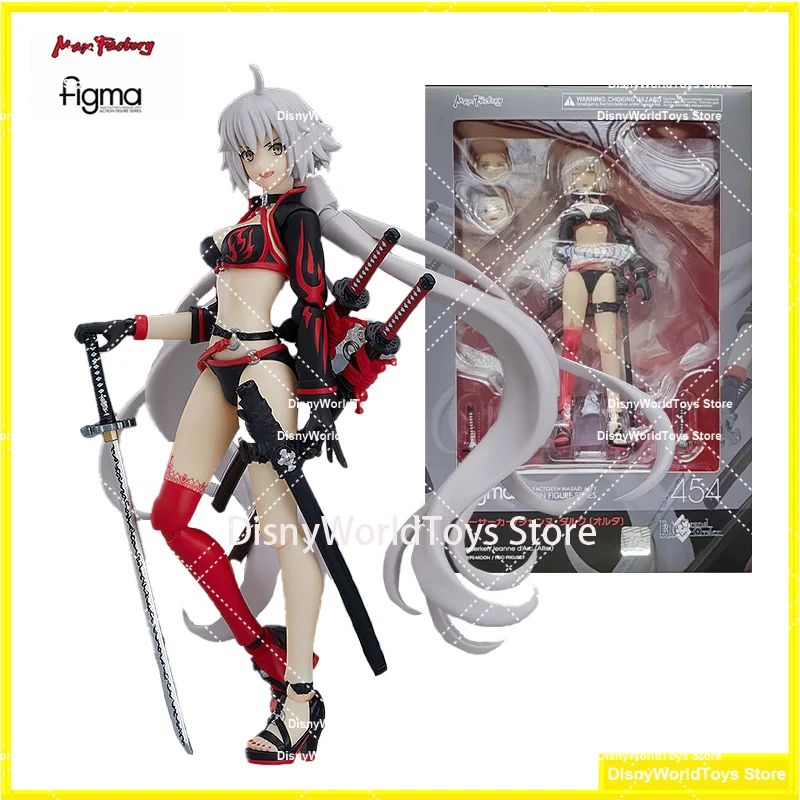 Figma-figuras de acción de Fate Grand Order, modelo Berserker Jeanne d'Arc Alter, 100% Original, en Stock, Anime, juguetes de colección, 454