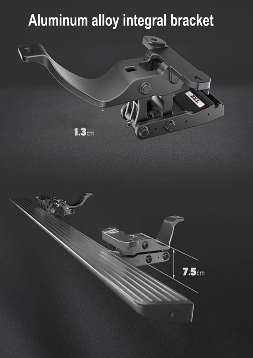 Hottst electric side step running board foot pedals for LI L9,L8,L7,OEM model.Intelligent scalable.guarantee can load 300kgs..