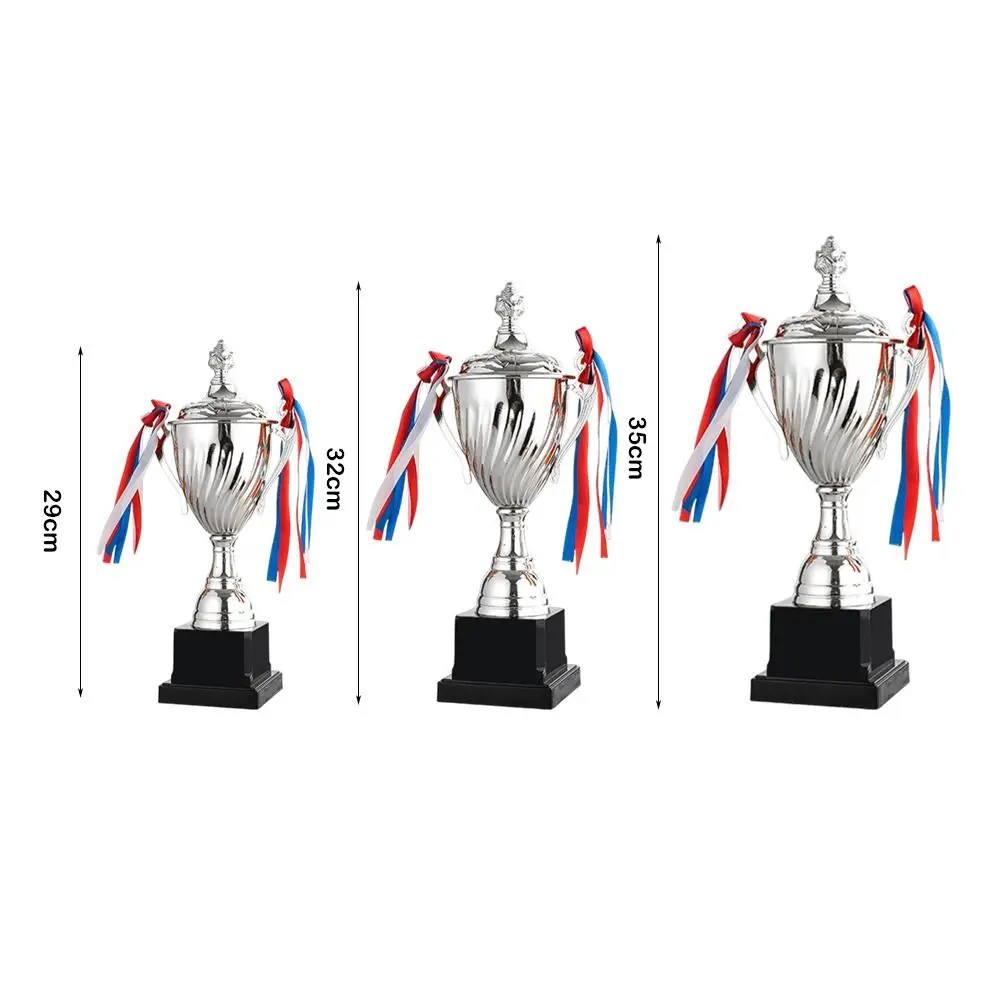 35/32/29/40/45/52CM Trophy Cup Gold Silver Bronze Metal Cup Award Cup Large Size Covered Design Sports Trophy Team Prize