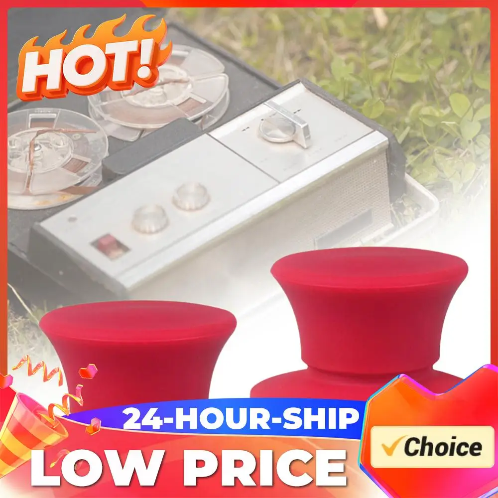 

Пара резиновых оптических адаптеров NAB 1/4 дюйма для устройств загрузки магнитол Studer ReVox, Akai, Teac, DENON