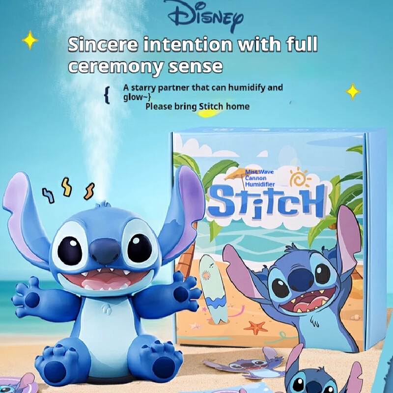 

Новые периферийные подарки в стиле аниме, увлажнители серии Disney Stitch, креативные увлажнители Lilo & Stitch, настольные украшения, рождественские подарки