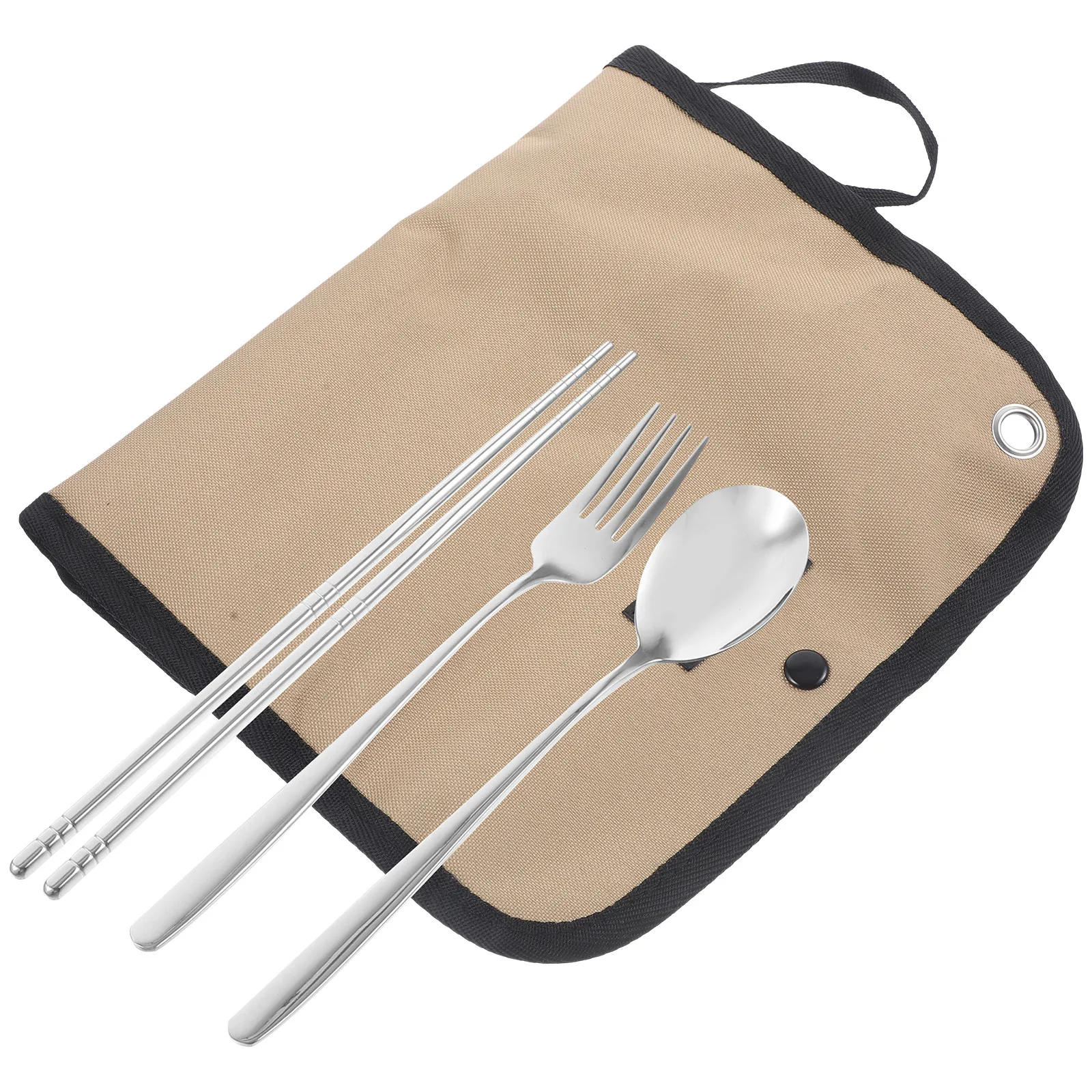 1set-camping-cutlery-kit-portable-nylon-picnic-utensils-organizer-roll-pouch-lightweight-storage-bag-for-outdoor-bbq-hiking