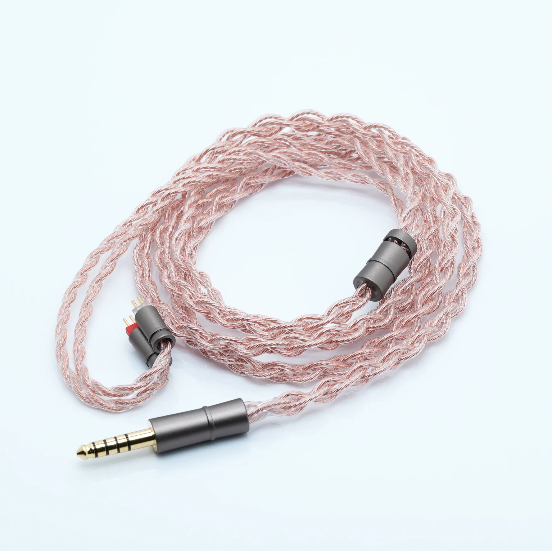 Trusted-A7 HiFi Oortelefoon Upgrade Kabel 6N Verzilverd Koper IEM Draad MMCX/0.78mm 2Pin/QDC