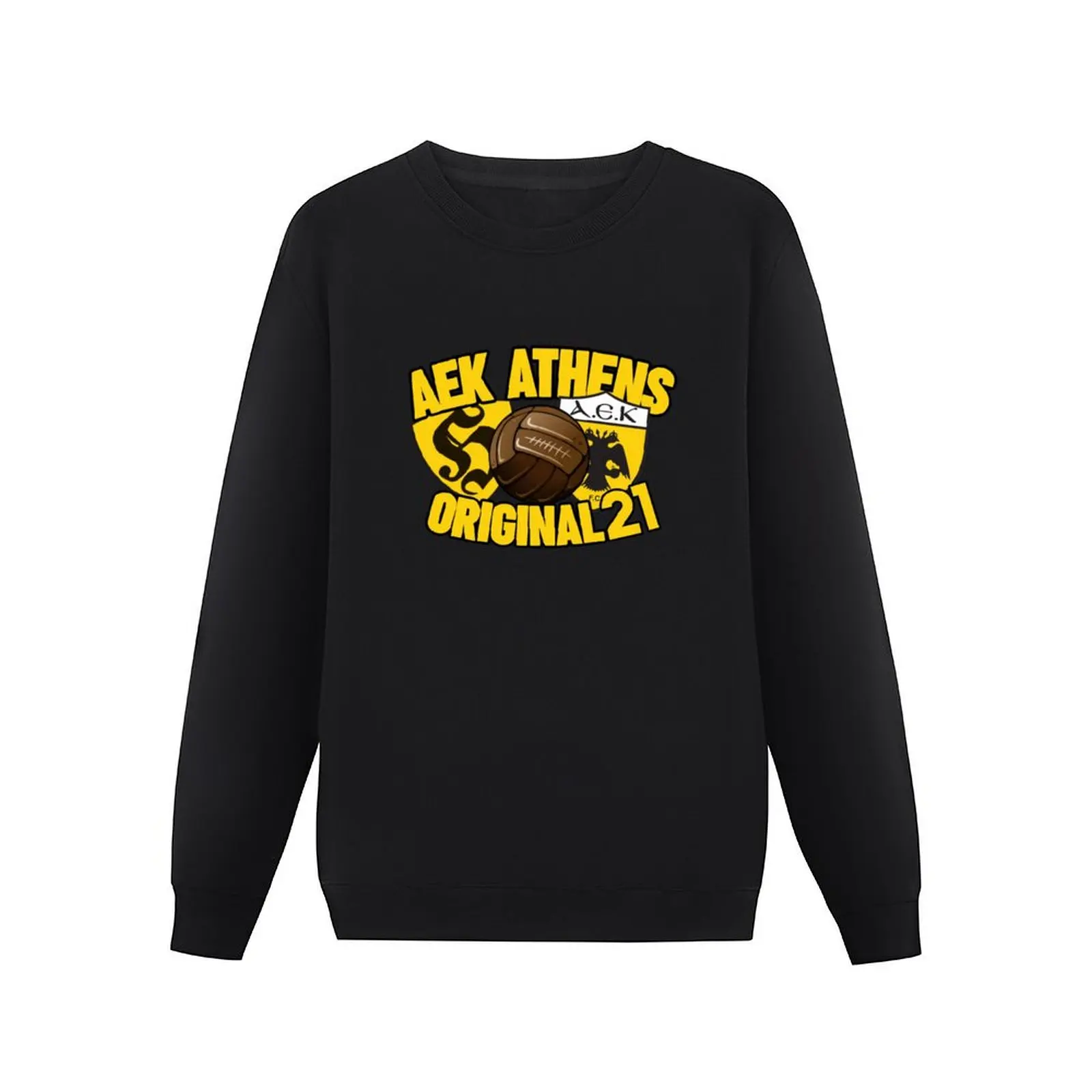 AEK ATHENS - ORIGINAL 21 Pullover Hoodie men's autumn clothes men clothing tracksuit men men sweatshirt