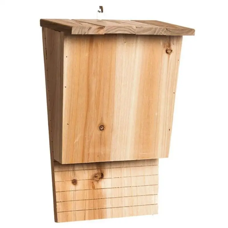 

Bat Houses For Outdoor Large Outdoor Bat Nesting Box Weatherproof Screwed Shelter Untreated Bat House Nesting Box For Summer And