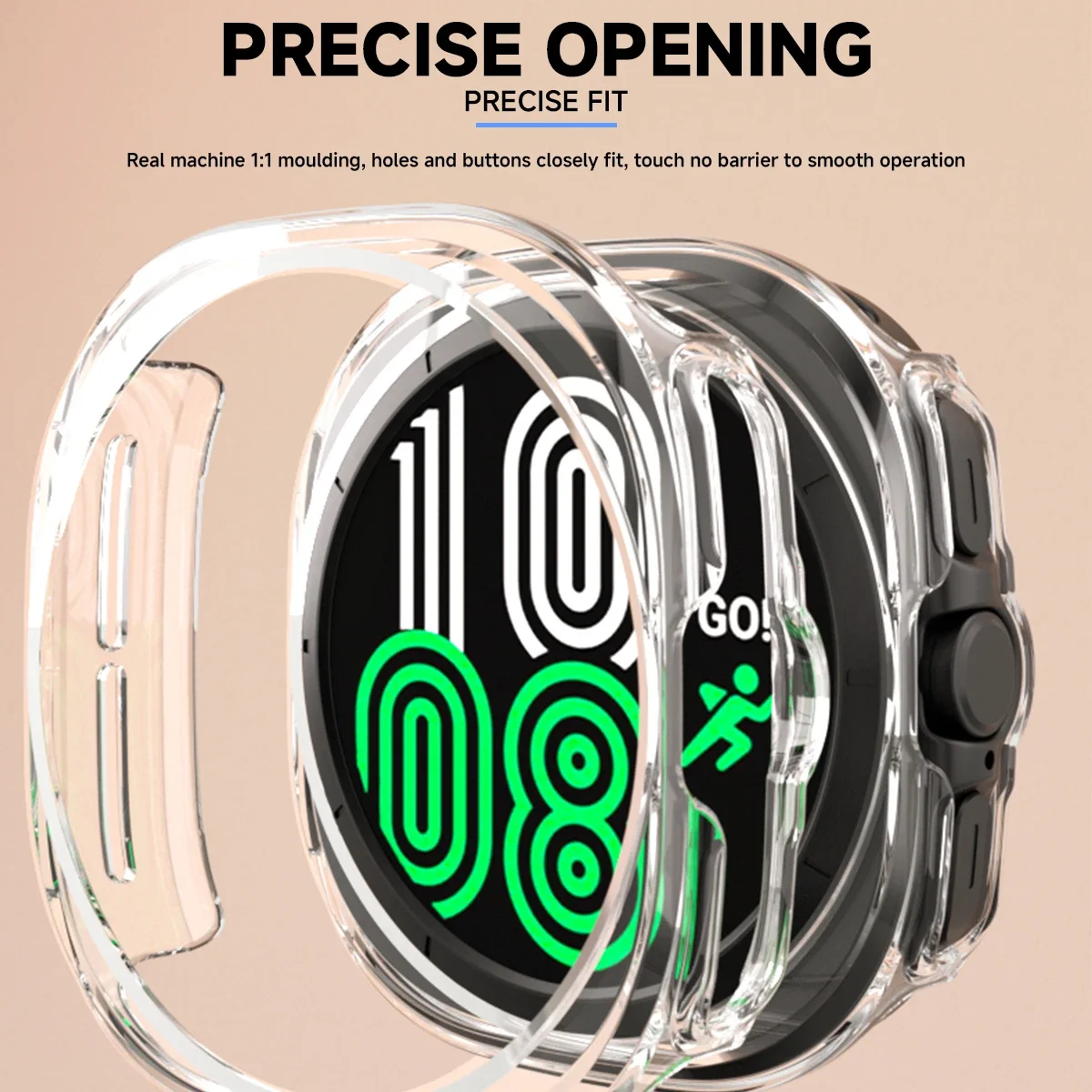 حافظة وحزام لساعة سامسونج جالاكسي 7 ألترا ، سوار سيليكون رياضي ، سوار ، غطاء واقي للكمبيوتر ، 47 *