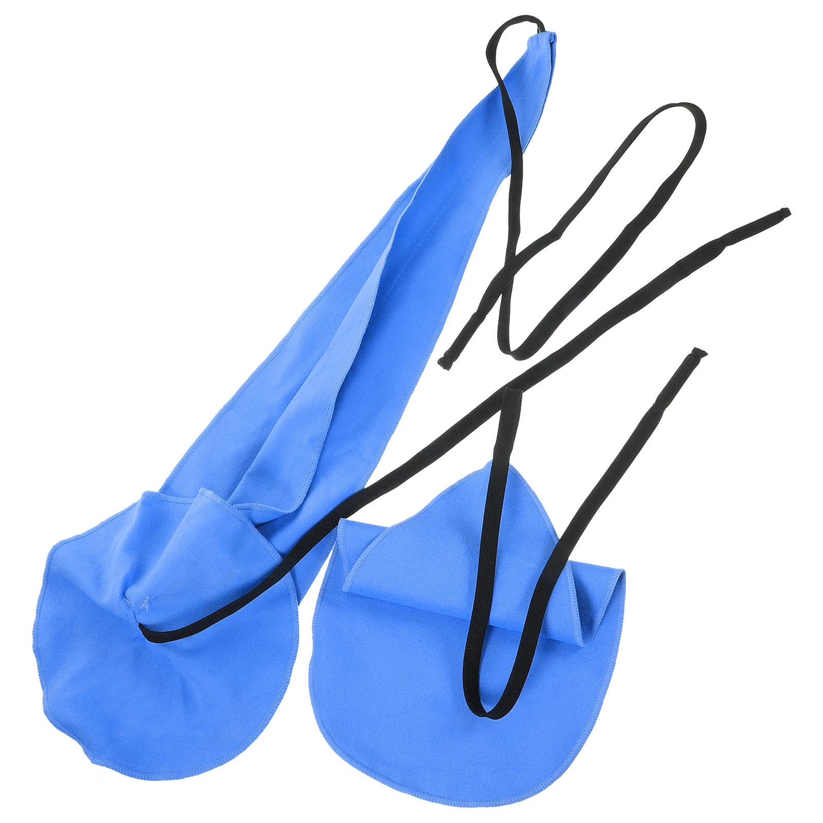 

2 pcs Saxophone Cleaning Cloth Alto Tenor Absorb Water Rag Kit Fabric Drip Reusable Maintenance Care Accessories