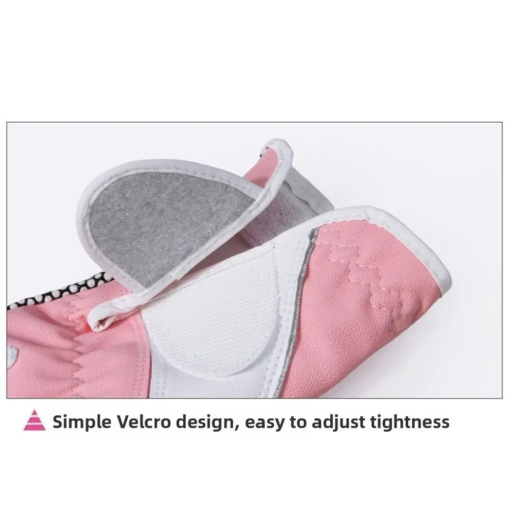 

Breathable Women's Golf Gloves Comfortable Wear Resistant Outdoor Sports Gloves Elastic Anti-Slip Particles