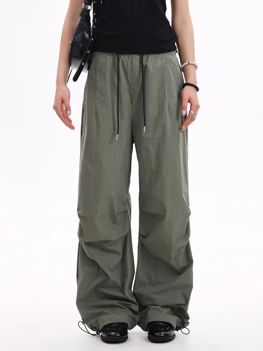 

Y2k Одежда Ретро Брюки Повседневные Шикарные Harajuku 2000-х годов Американские Винтажные Брюки-карго Женская Повседневная Одежда Y2k Тонкая Спортивная Одежда