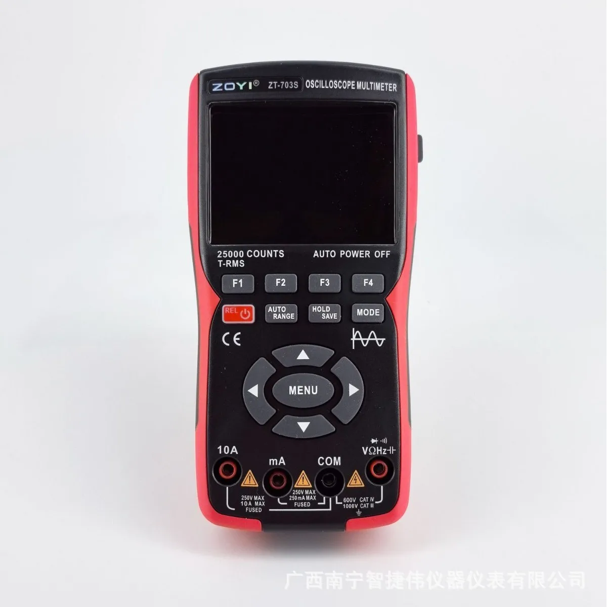 ZOYI ZT702S Handheld Color Screen Digital Oscilloscope Multimeter Color Screen Multifunctional Auto Repair Instrument Anti-burn