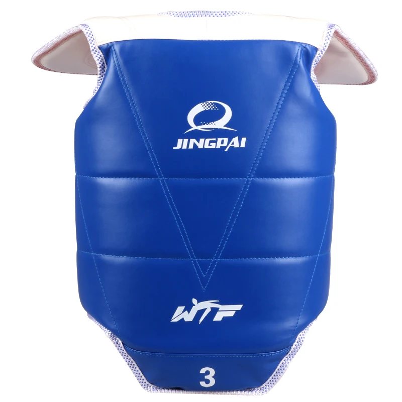 التايكوندو WTF حامي الجسم السجال والعتاد حارس الصدر WTF التاي كوون دو الكاراتيه الصلبة عكسها حامي الصدر للأطفال الكبار