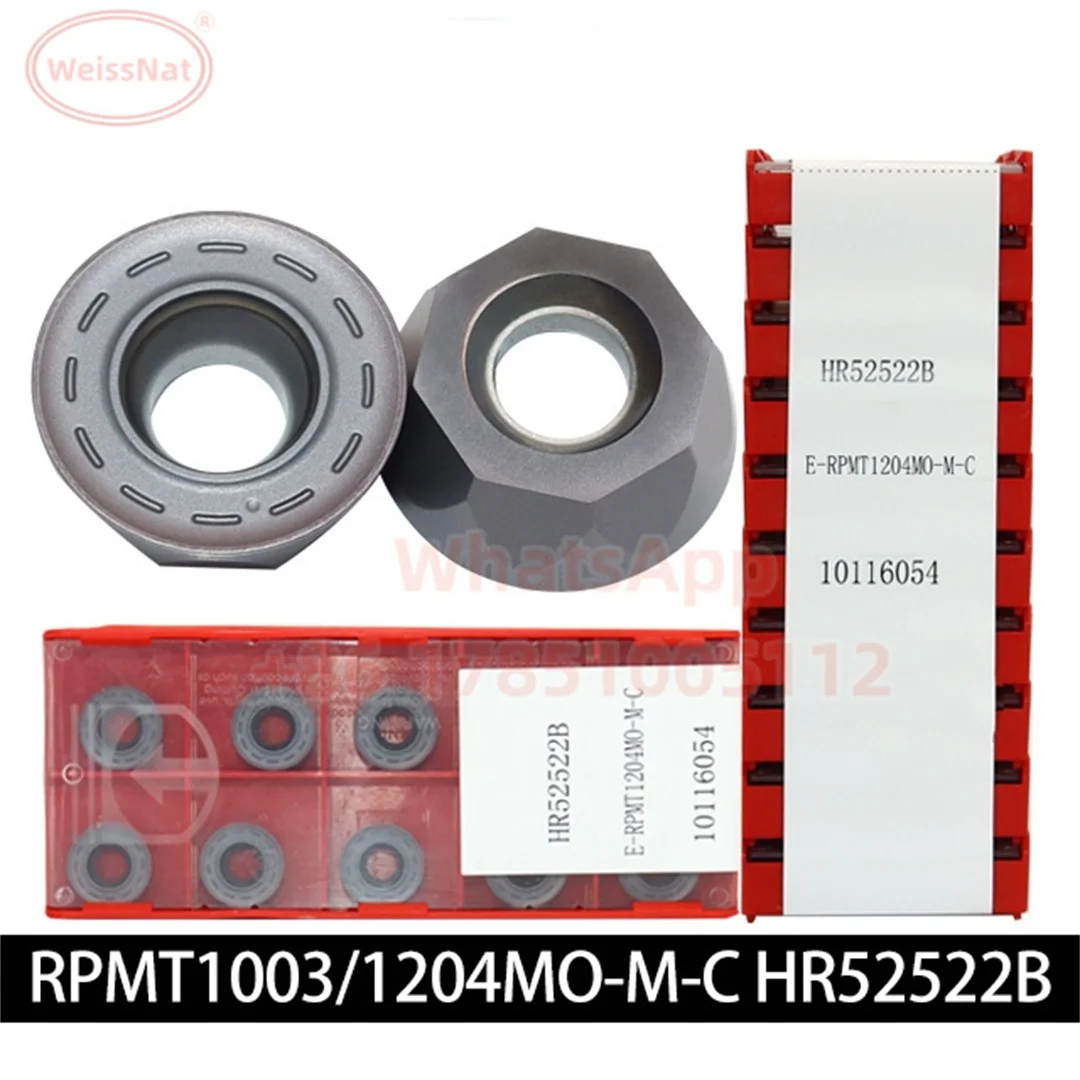 RDMT10T3MOTN RPMT1003MO RPMT1204MO HR52522B HR52528B HR52522HB HR52523 HR52529 HR52529Y Carbide Insert RDMT RPMT Inserts