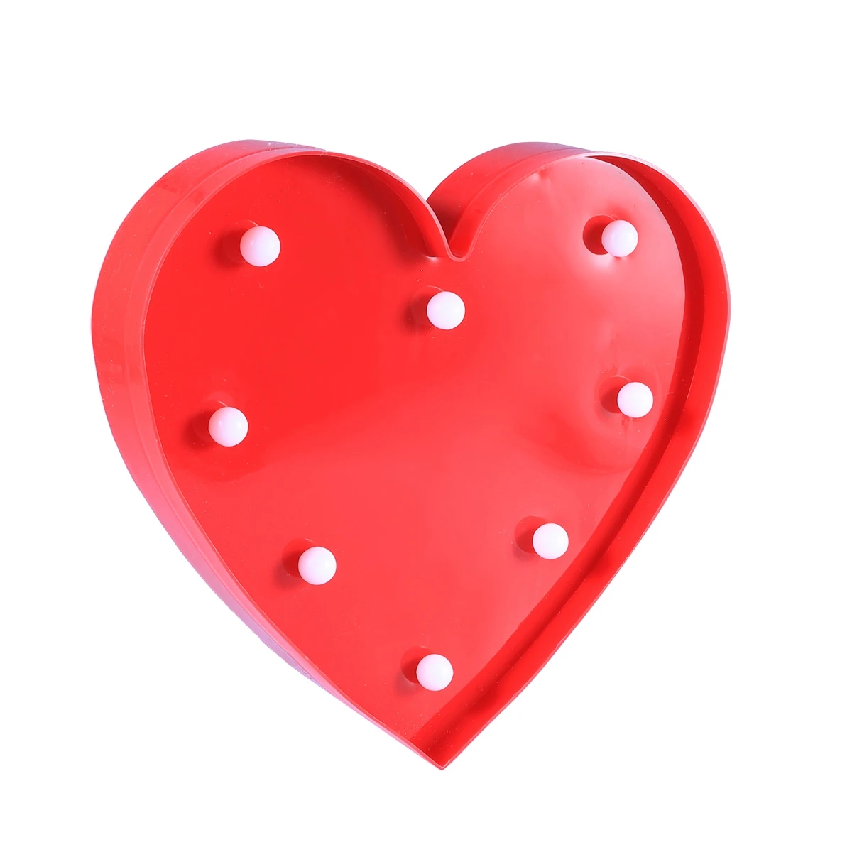 

6 Warm Heart Lamp Lights Romantic Light Decorative for Birthday Wedding Party Home Small Love Heart Lamp