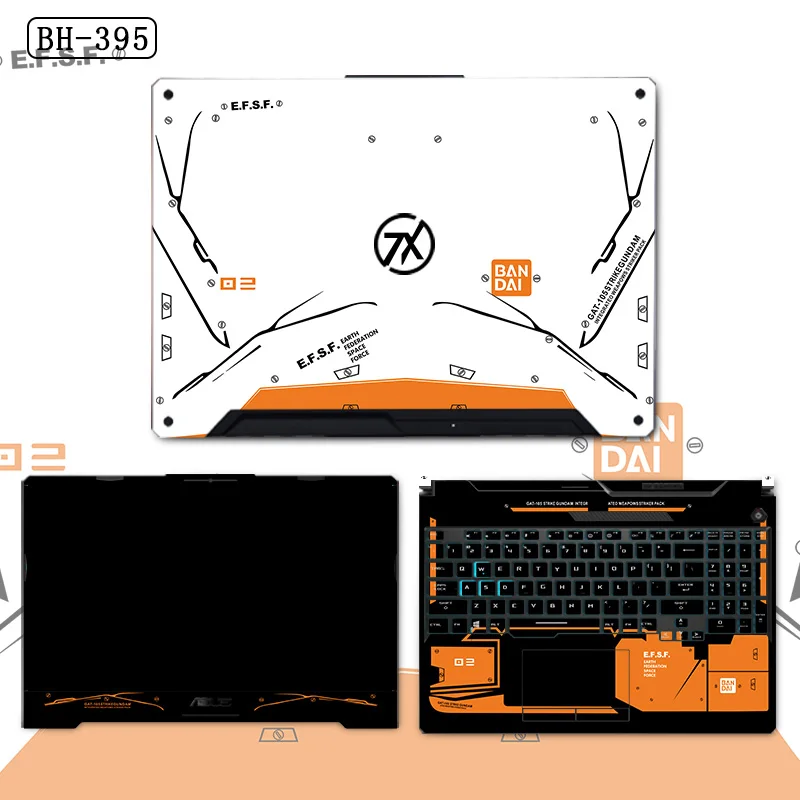 Dazzle adesivi Skin speciali per ASUS TUF Gaming A15 FA506QM FX505DT FX506L FA617 FX705 FX706 AIR FX516 FX516P TUF4 FA507