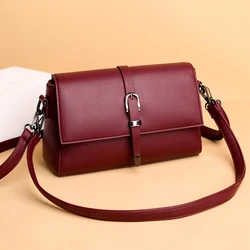 High Quality Leather Ladies Handbags Purses 2022 Trend Women Shoulder Bag Luxury Crossbody Bags for Female High-end Tote Bag Sac