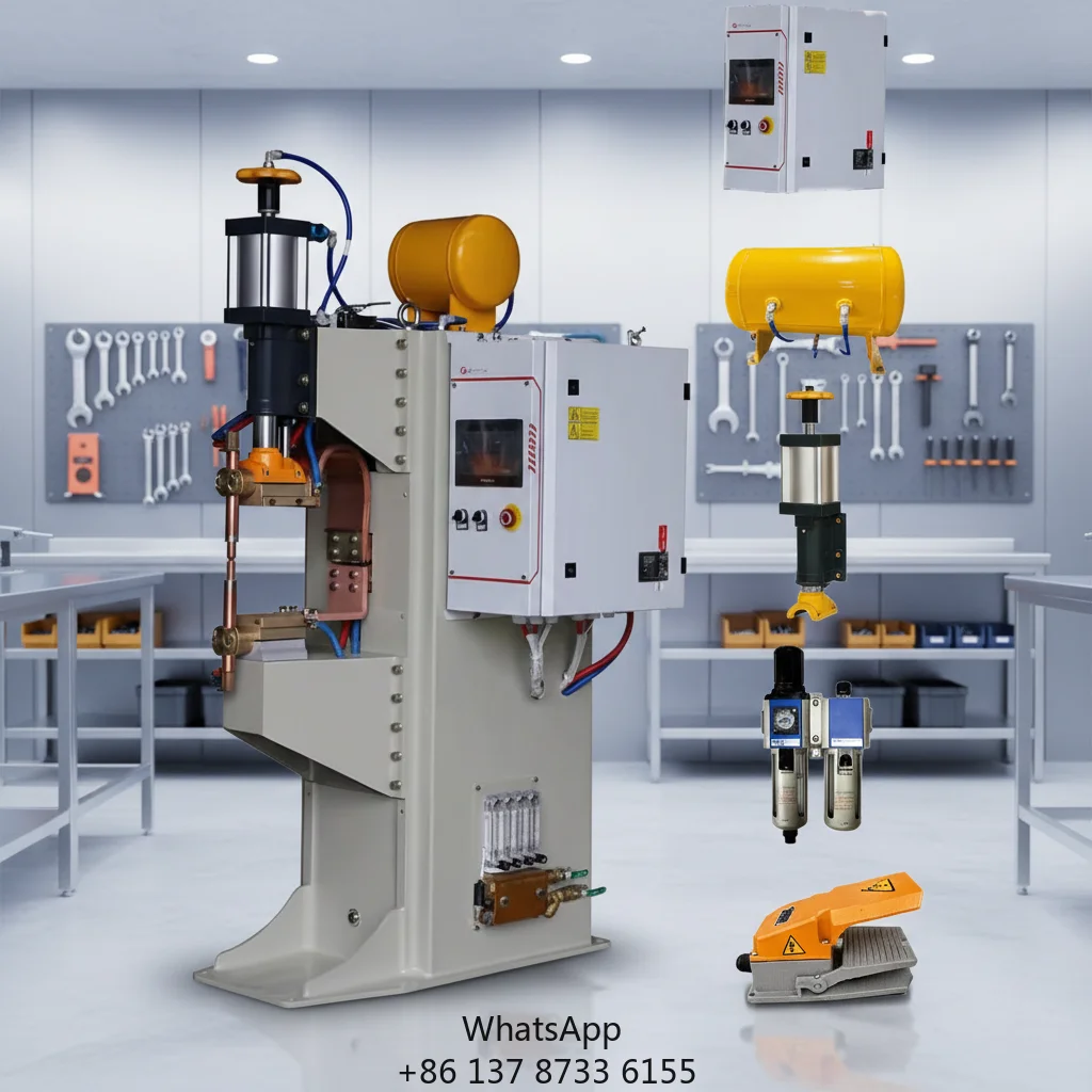 Spot Welder Point Welding Machine Pneumatic Resistance Spot Welding Machine