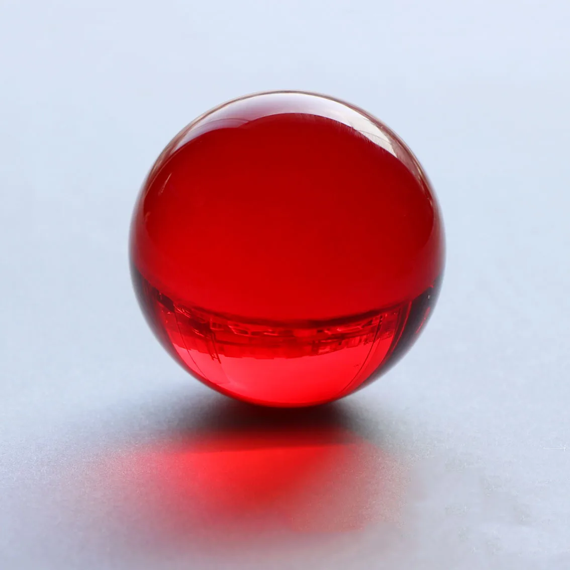 Dia 12 13.5 16 20 25 30 40 50mm Solid Red Glass Crystal Ball Decoration Fish Tank Balls DIY Game Art Pieces