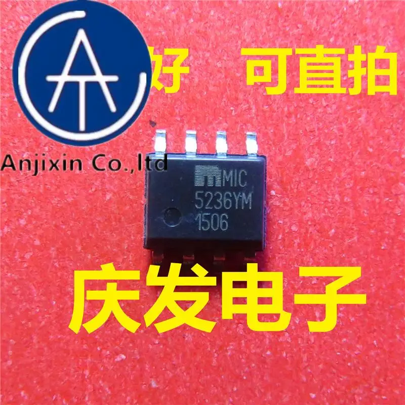 

10 шт. 100% оригинал, новый, в наличии MIC5236YM SOP8