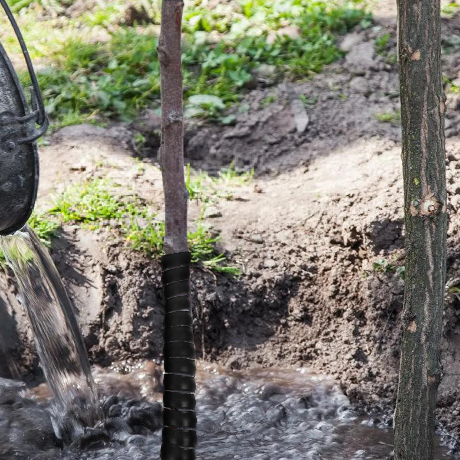 4 قطعة حماة جذع الأشجار حراس حلزوني لدغة الحيوانات أضرار الطقس حماية شجرة يلتف للعناية بالنباح الغزلان السنجاب