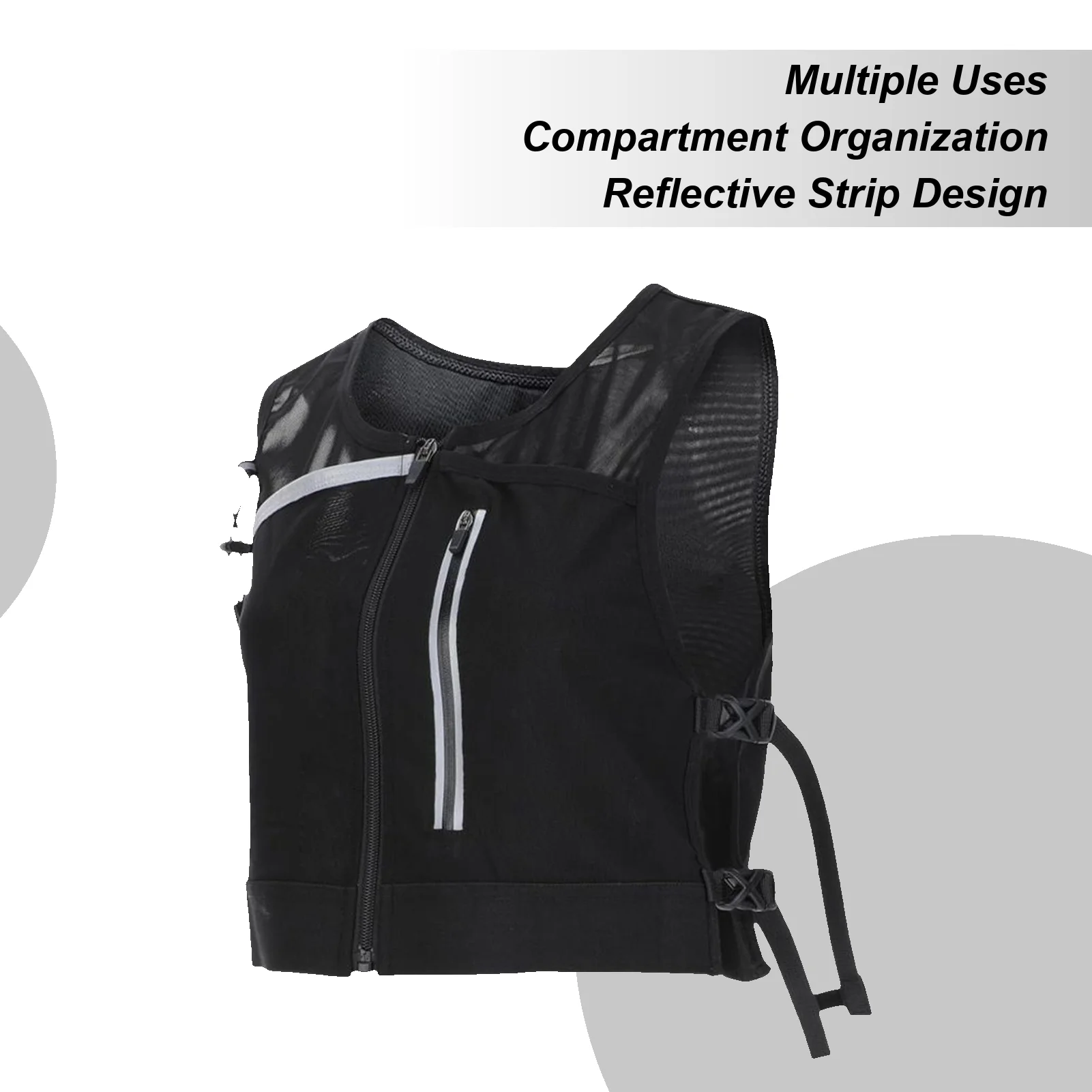 

Легкий жилет для бега, нагрудная сумка для езды на велосипеде, дышащий жилет для гидратации, комплект для ночной езды, скалолазания, езды на велосипеде, пешего туризма