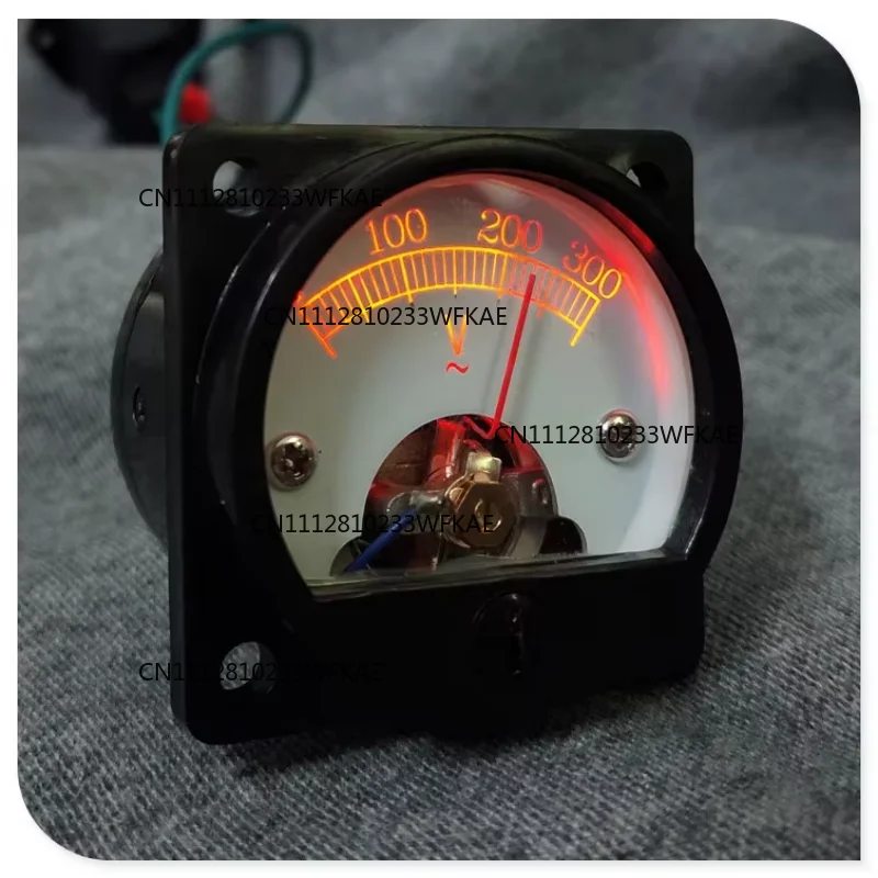 Z-549 With Backlight SO45 300V AC Voltage Meter Pointer Type Mechanical Metering LED Luminous Power Amplifier Vu Meter