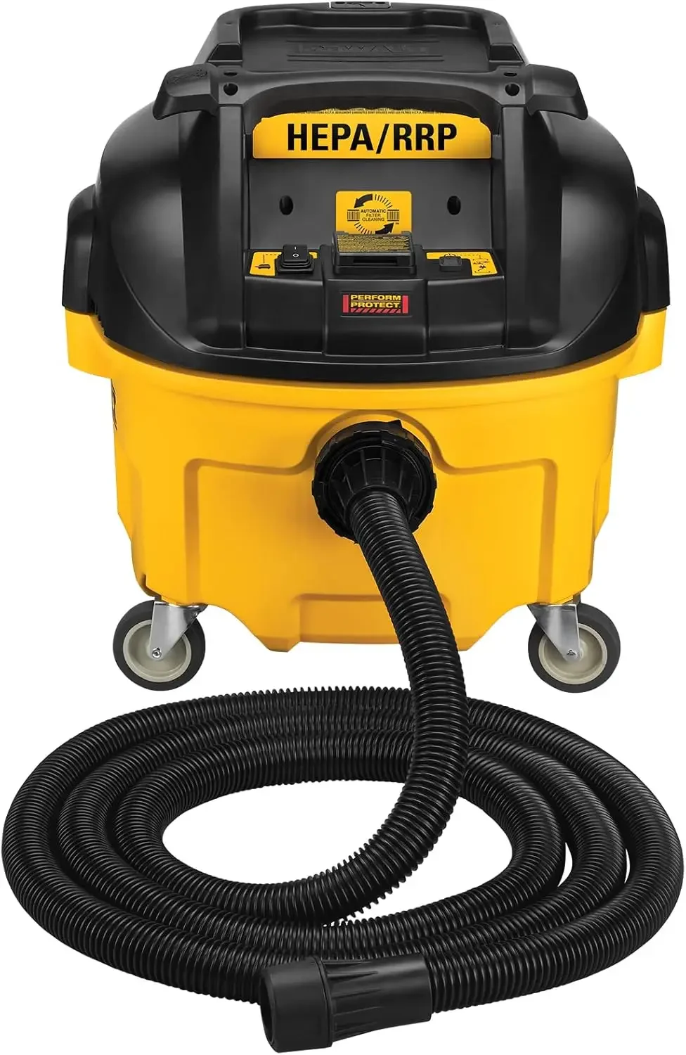 DEWALT DWV010 Extractor de polvo HEPA con limpieza automática de filtro, 8 galones con kit de accesorios para extractor de polvo DEWALT DWV2759