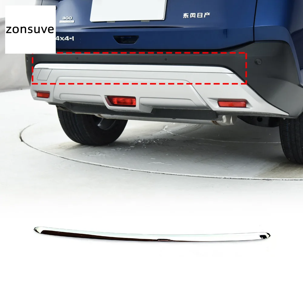 

For Nissan X-Trail T33 2022-2026 Rear Bumper Chrome Anti-Scratch Protector Trim Body Kit Accessory