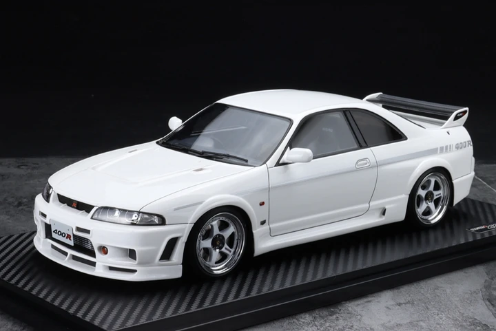 IG Ignition 1:18 For R33 400R GTR JDM Limited Edition Resin Metal Model Ornament Toy Birthday Gift