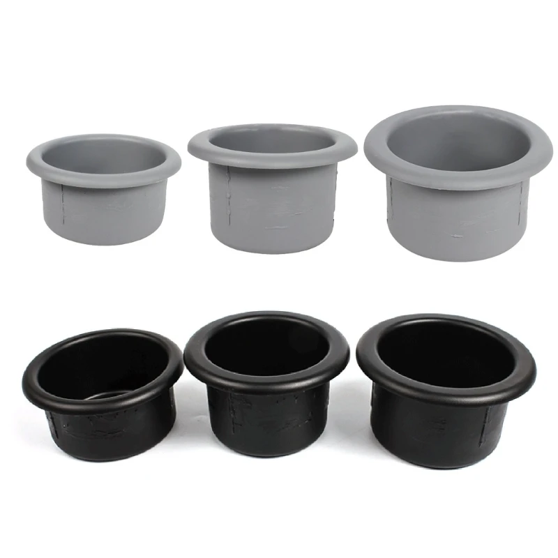 Plastic Table Cup Holder Car Cup Holder Insert Cup Holders 72mm/77mm/79mm Drop-in Holders for Boats Sofas Caravans