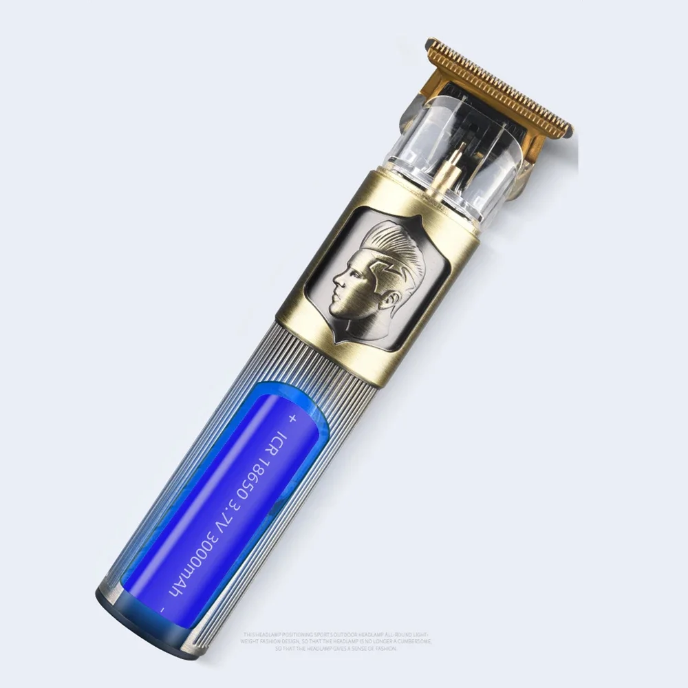 ماكينة تشذيب الشعر بشحن USB ماكينة قص الشعر الكهربائية العتيقة ماكينة حلاقة محمولة هدية لصديقها الاحترافي