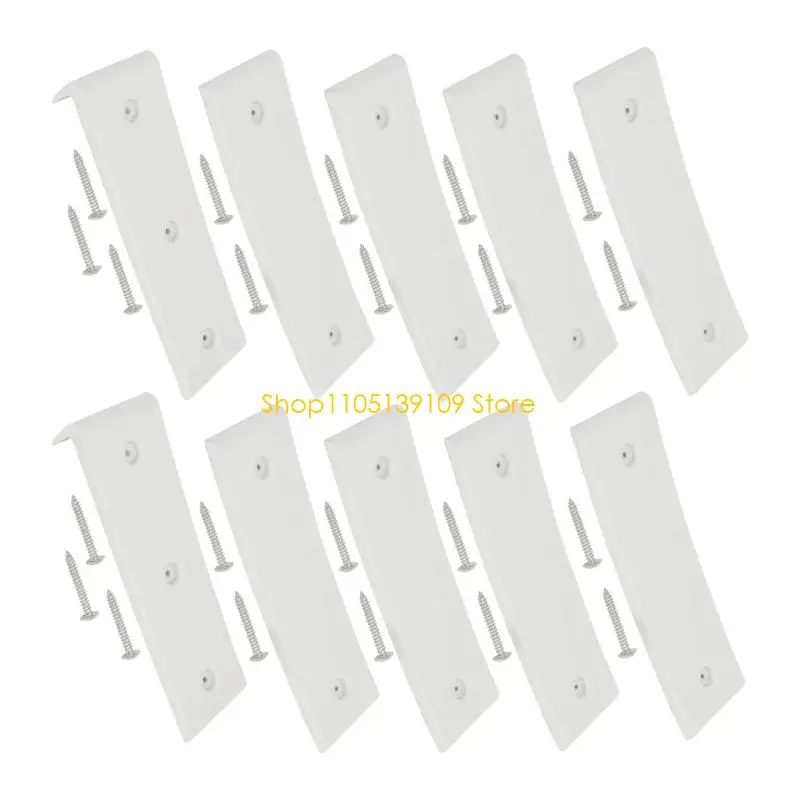 P5ED Marine Grade ABS Boat Trailer Bunk Pads Trailer Bunk Slide Pads for 3x10 Inch