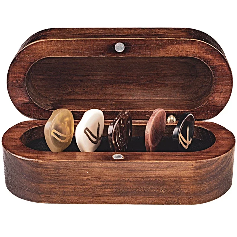 

Italian Handmade Pick Wooden Box Guitar Pick Guitar Gift Accessories