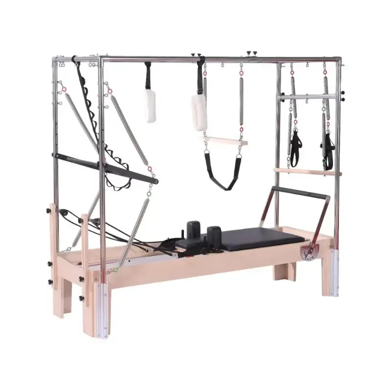 

Multi-Functional Yoga Fitness Training Cadillac Reformer Bed Cadillac Pilates Reformer Exercises Machine for Yoga Studio