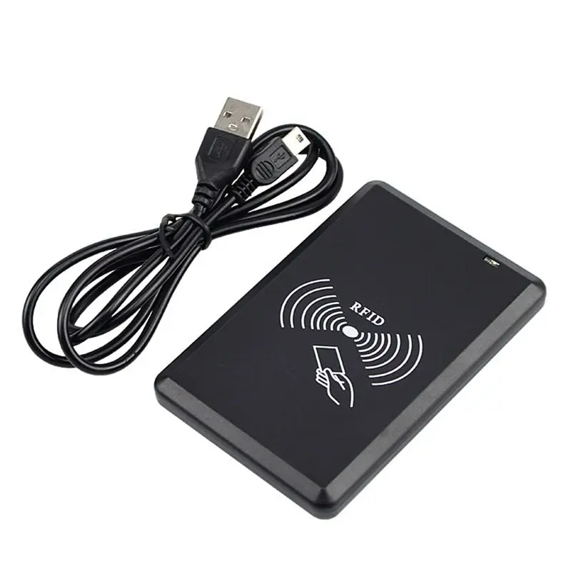 USB RFID Reader 125Khz EM4100 TK4001 ID Contactless Sensitivity Smart Card Reader Support Window System-Y41A